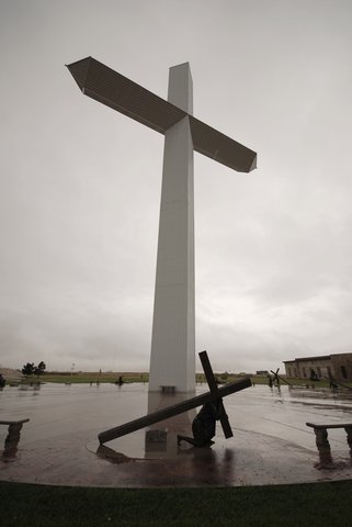 La croix géante de Groom, TX.