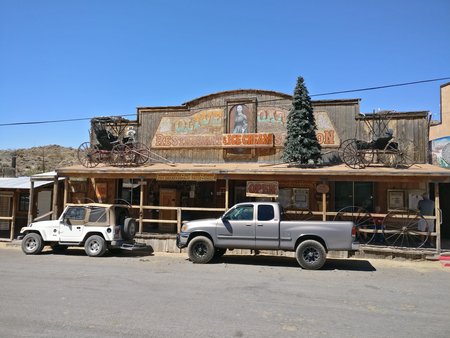 Oatman, village de mineurs dans l'Arizona