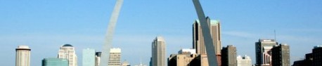 Le centre-ville de St. Louis et la Gateway Arch (photo CC Flickr/Jefferson National Expansion Memorial-NPS)