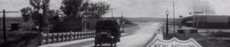 La Route 66 dans le film "Les Raisins de la Colère" de John Ford (1940).
