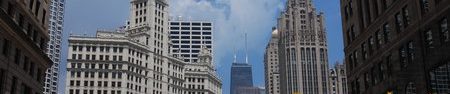 Le Wrigley Building à Chicago.